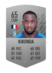 Mario-Jason Kikonda Common 65 OVR
