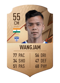 Suresh Wangjam Rare 55 OVR