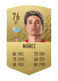 Darwin Núñez Common 76 OVR