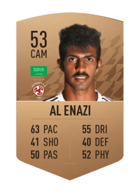 Ahmed Al Enazi Common 53 OVR