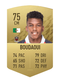 Hicham Boudaoui Common 75 OVR