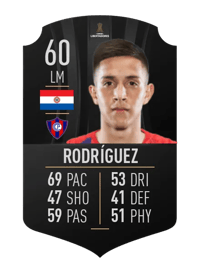 Alan Rodríguez CONMEBOL LIBERTADORES 60 OVR