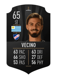 Thiago Vecino CONMEBOL LIBERTADORES 65 OVR