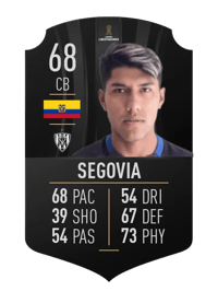 Luis Segovia CONMEBOL LIBERTADORES 68 OVR