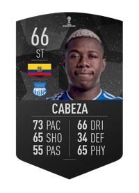 Alejandro Cabeza CONMEBOL SUDAMERICANA 66 OVR