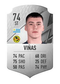 Federico Viñas Rare 74 OVR