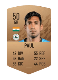 Avilash Paul Common 50 OVR