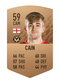Jake Cain Common 59 OVR