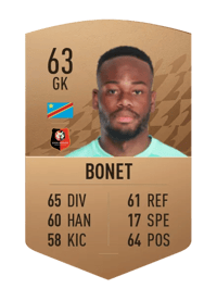 Pépé Bonet Common 63 OVR