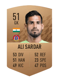 Rafique Ali Sardar Common 51 OVR