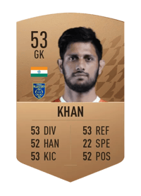 Bilal Khan Common 53 OVR