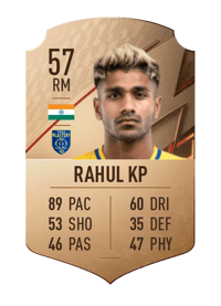 Rahul KP Rare 57 OVR
