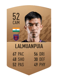 Samuel Lalmuanpuia Common 52 OVR