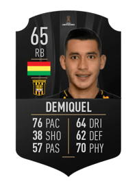 Luis Demiquel CONMEBOL LIBERTADORES 65 OVR