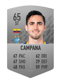 Leonardo Campana Common 65 OVR