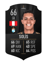 Renato Solís CONMEBOL LIBERTADORES 66 OVR