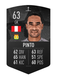 Joel Pinto CONMEBOL SUDAMERICANA 63 OVR