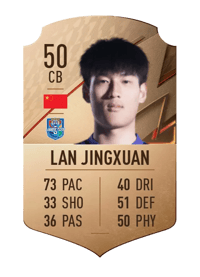 Lan Jingxuan Rare 50 OVR