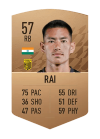 Asish Rai Common 57 OVR