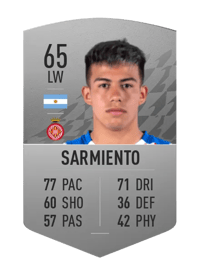 Darío Sarmiento Common 65 OVR
