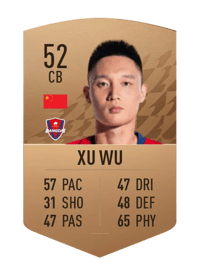 Xu Wu Common 52 OVR