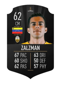 David Zalzman CONMEBOL LIBERTADORES 62 OVR