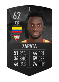 Octavio Zapata CONMEBOL SUDAMERICANA 62 OVR