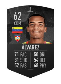 Pedro Álvarez CONMEBOL SUDAMERICANA 62 OVR