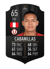 Nelson Cabanillas CONMEBOL LIBERTADORES 65 OVR