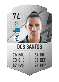Jonathan Dos Santos Rare 74 OVR