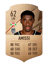 Mohamed Amissi Rare 62 OVR