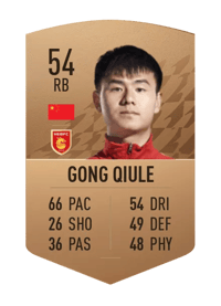 Gong Qiule Common 54 OVR