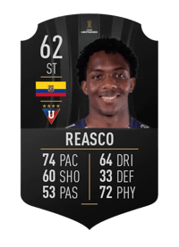 Djorkaeff Reasco CONMEBOL LIBERTADORES 62 OVR