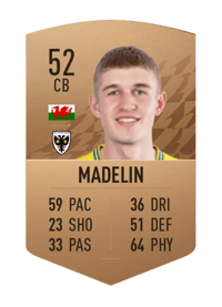 Jack Madelin Common 52 OVR