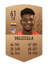 Gustavo Vallecilla Common 61 OVR