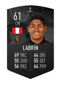 Pablo Labrín CONMEBOL SUDAMERICANA 61 OVR