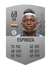 Jhon Espinoza Common 68 OVR