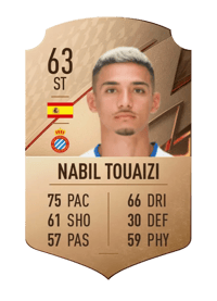 Nabil Touaizi Rare 63 OVR