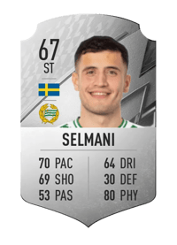 Astrit Selmani Rare 67 OVR