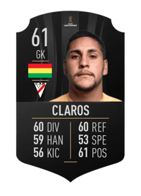 Leonardo Claros CONMEBOL LIBERTADORES 61 OVR