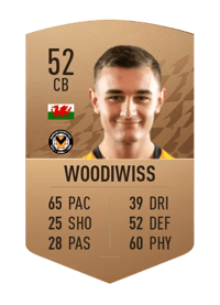 Joe Woodiwiss Common 52 OVR