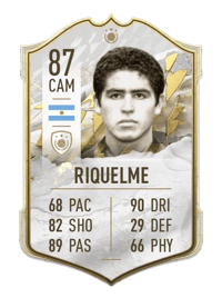 Juan Román Riquelme Icon 87 OVR