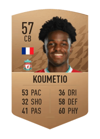 Billy Koumetio Common 57 OVR