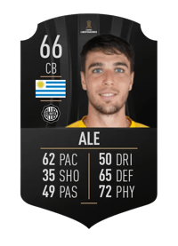 Agustín Ale CONMEBOL LIBERTADORES 66 OVR