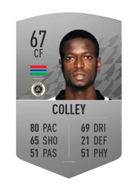 Ebrima Colley Common 67 OVR