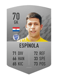 Juan Espínola Common 70 OVR