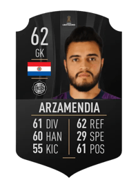 Marino Arzamendia CONMEBOL LIBERTADORES 62 OVR
