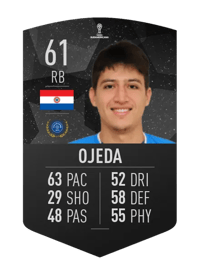 Juan Miguel Ojeda CONMEBOL SUDAMERICANA 61 OVR