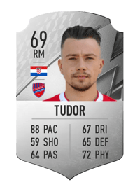 Fran Tudor Rare 69 OVR