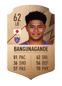 Kashif Bangunagande Rare 62 OVR